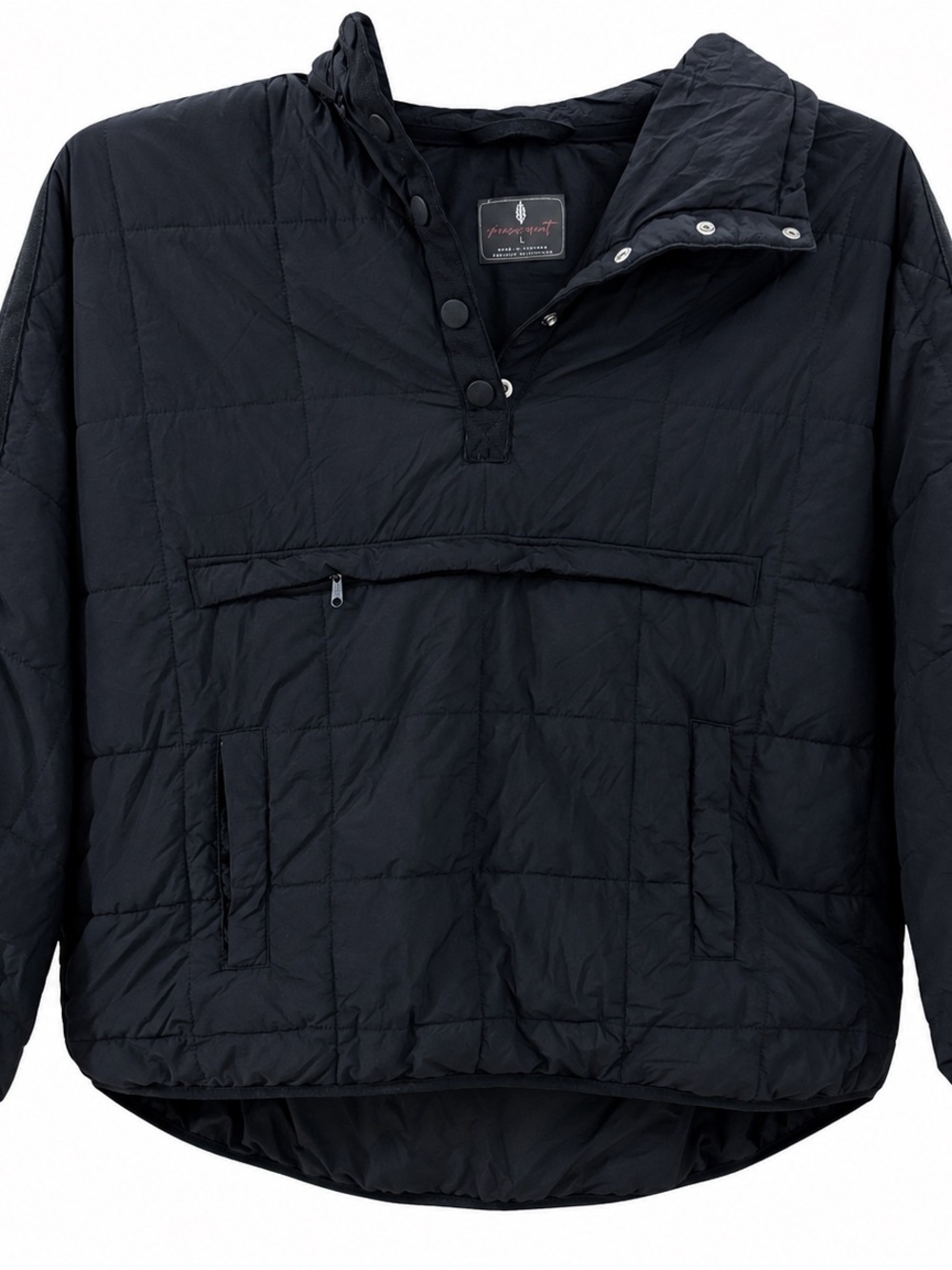 FP Movement by Free People Black Quilted Pullover Puffer